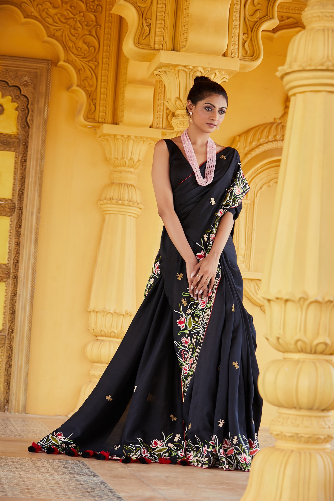 Maya Embroidered Saree