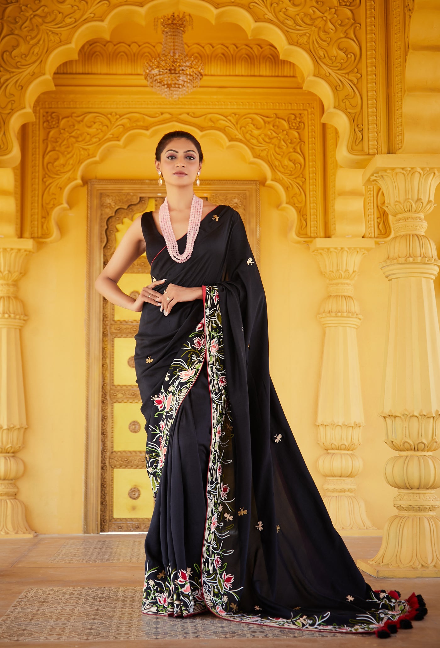 Maya Embroidered Saree