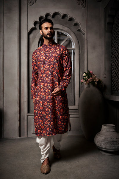 The Nature and Floral Printed Kurta