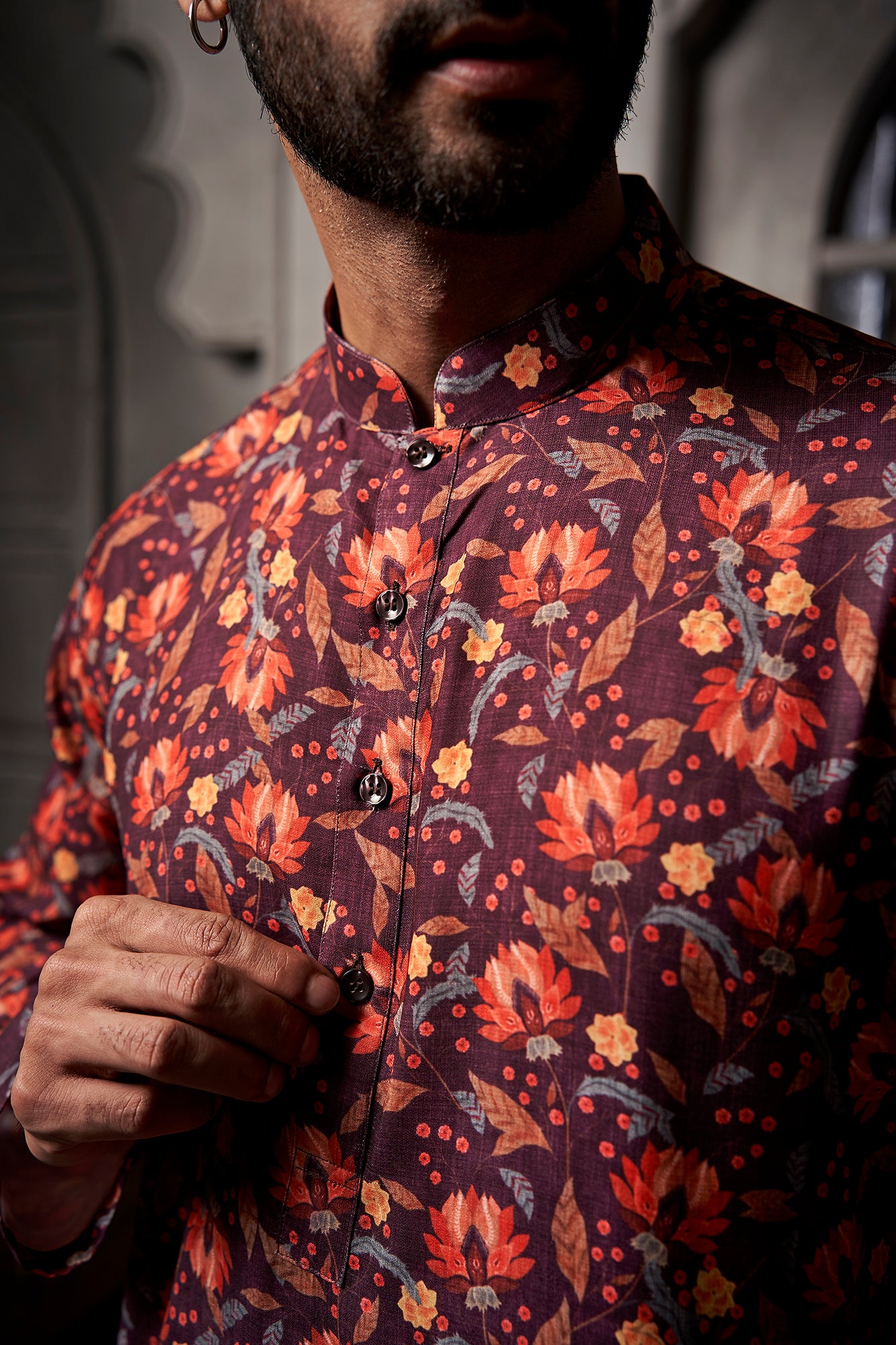 The Nature and Floral Printed Kurta