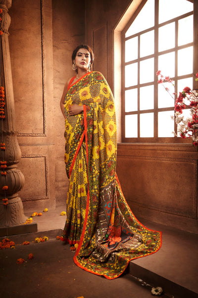 The Vighnahara Ganpathi saree